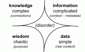 Data, information, knowledge, wisdom