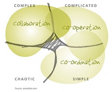 Cynefin collaboration (source: Anecdote)